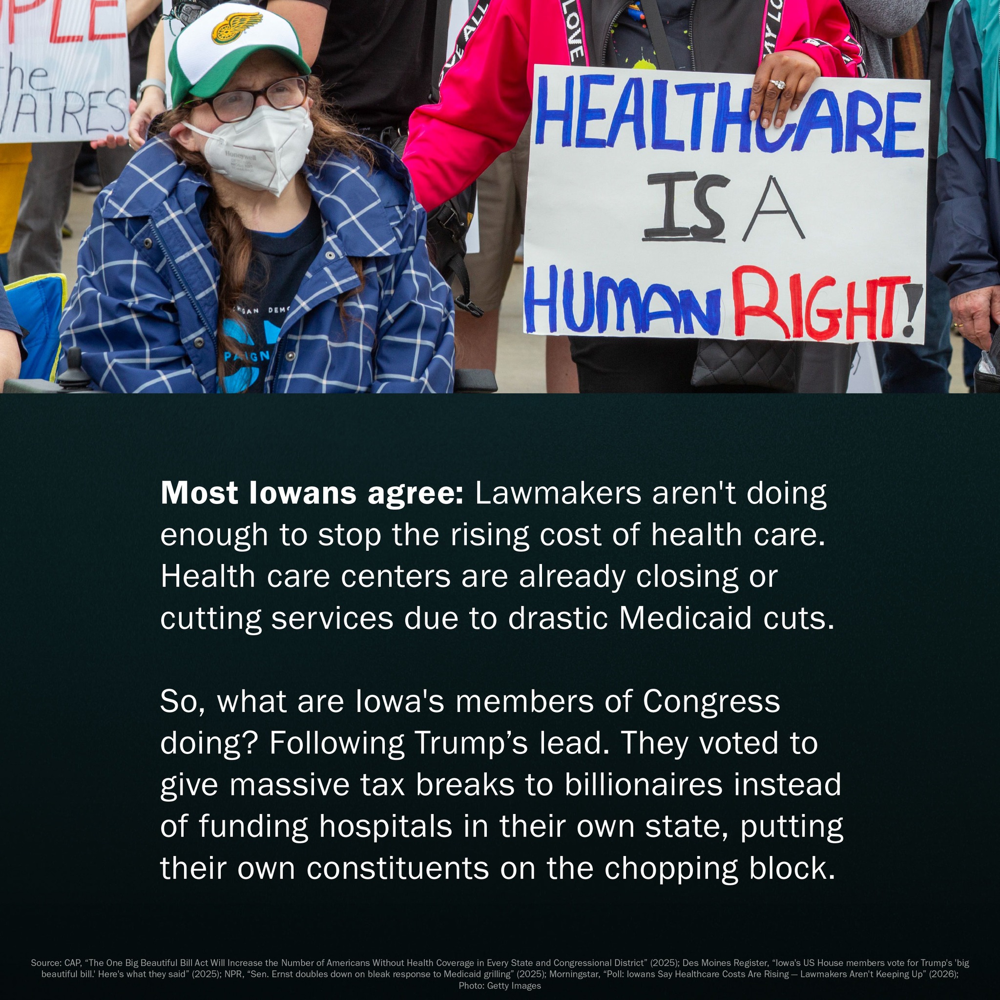 CAP Action - Iowans deserve better than Trump's broken... | Facebook