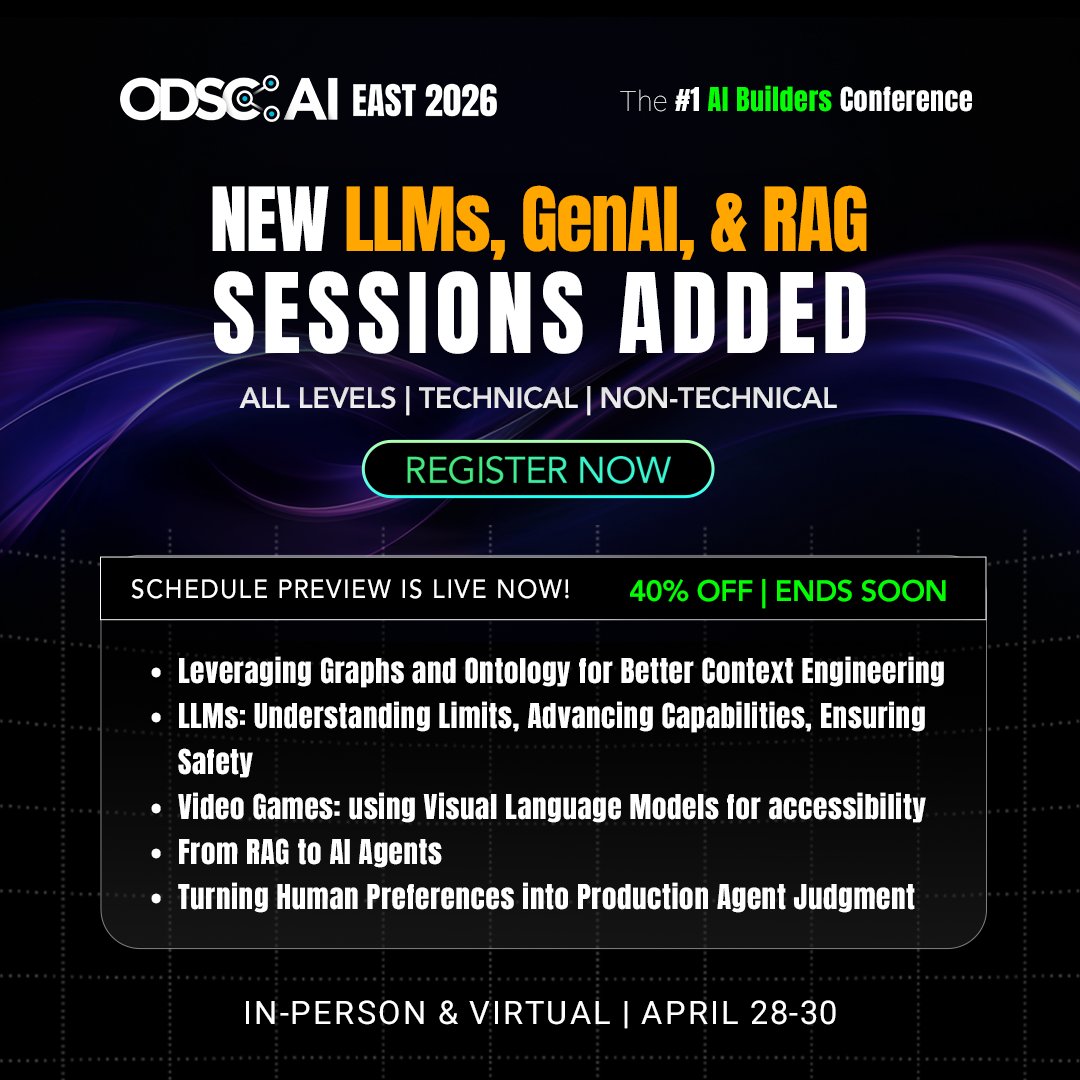 Open - LLMs are evolving fast — and the ODSC AI East schedule just ...