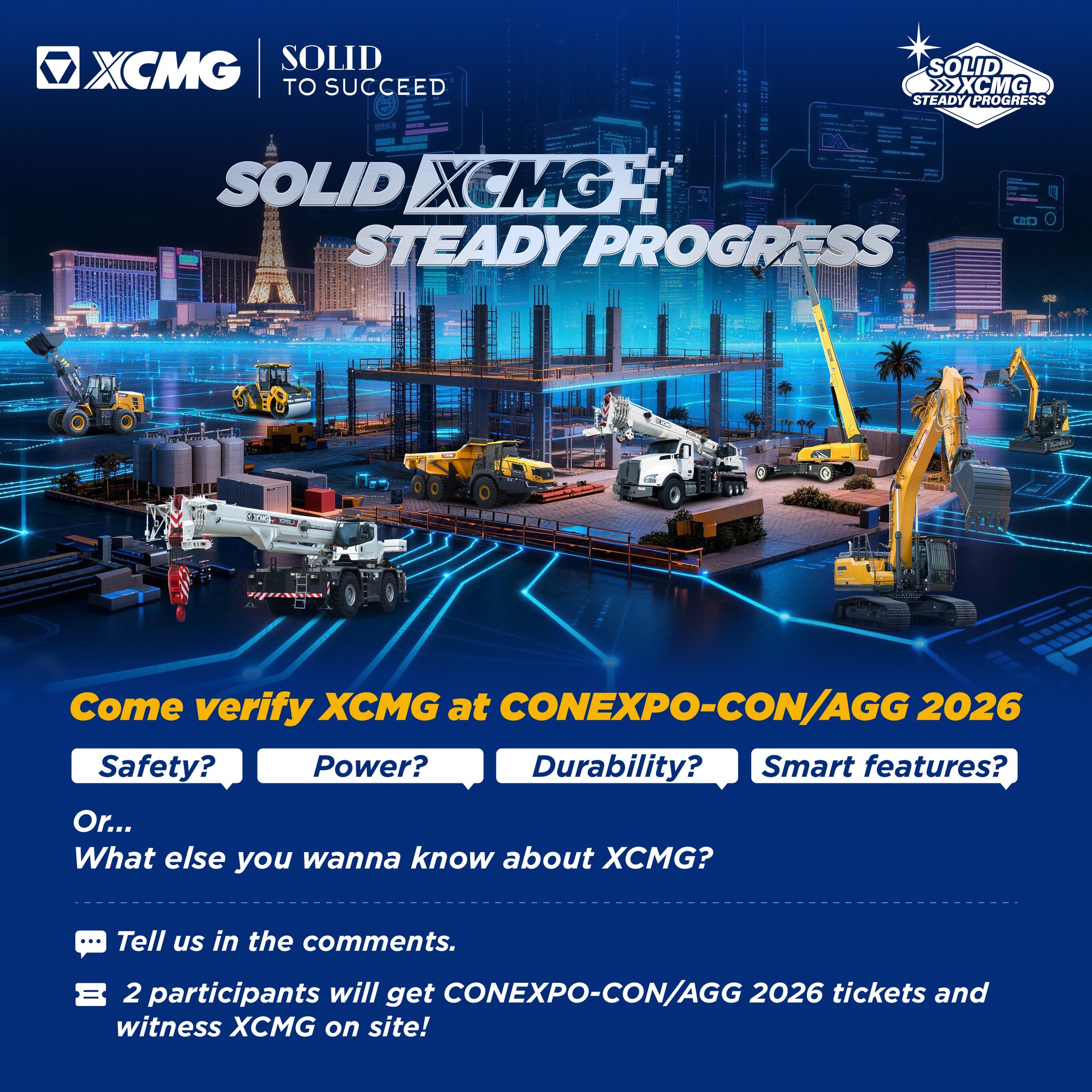 XCMG Group - 🎁 Win the Experience! Which XCMG feature... | Facebook