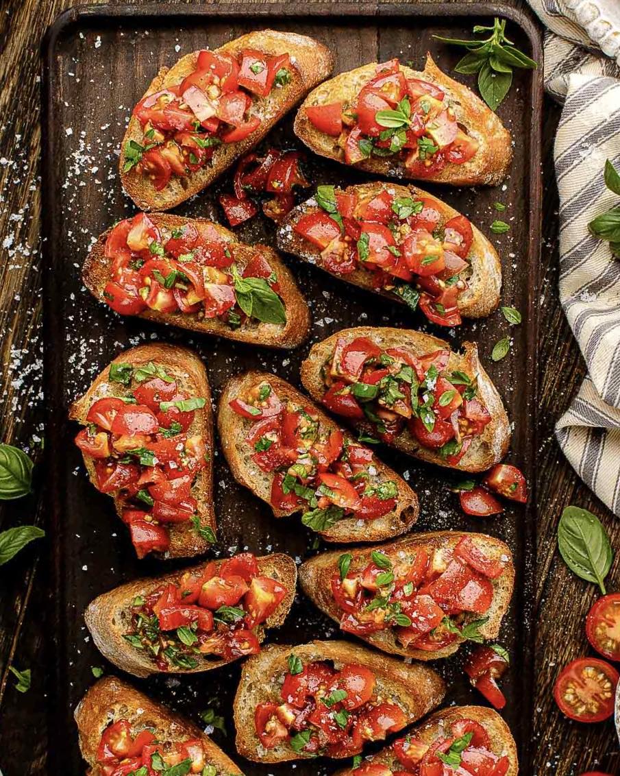 Julia's Album - 🍅 How to Make Authentic Italian Bruschetta 🍅 | Facebook