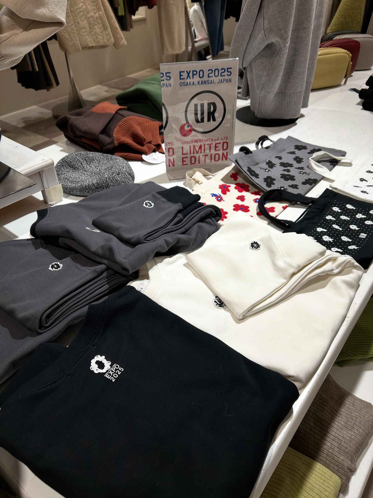 店舗からのお知らせ／ Urban Researchでは、EXPO2025万博コラボ商品が 
