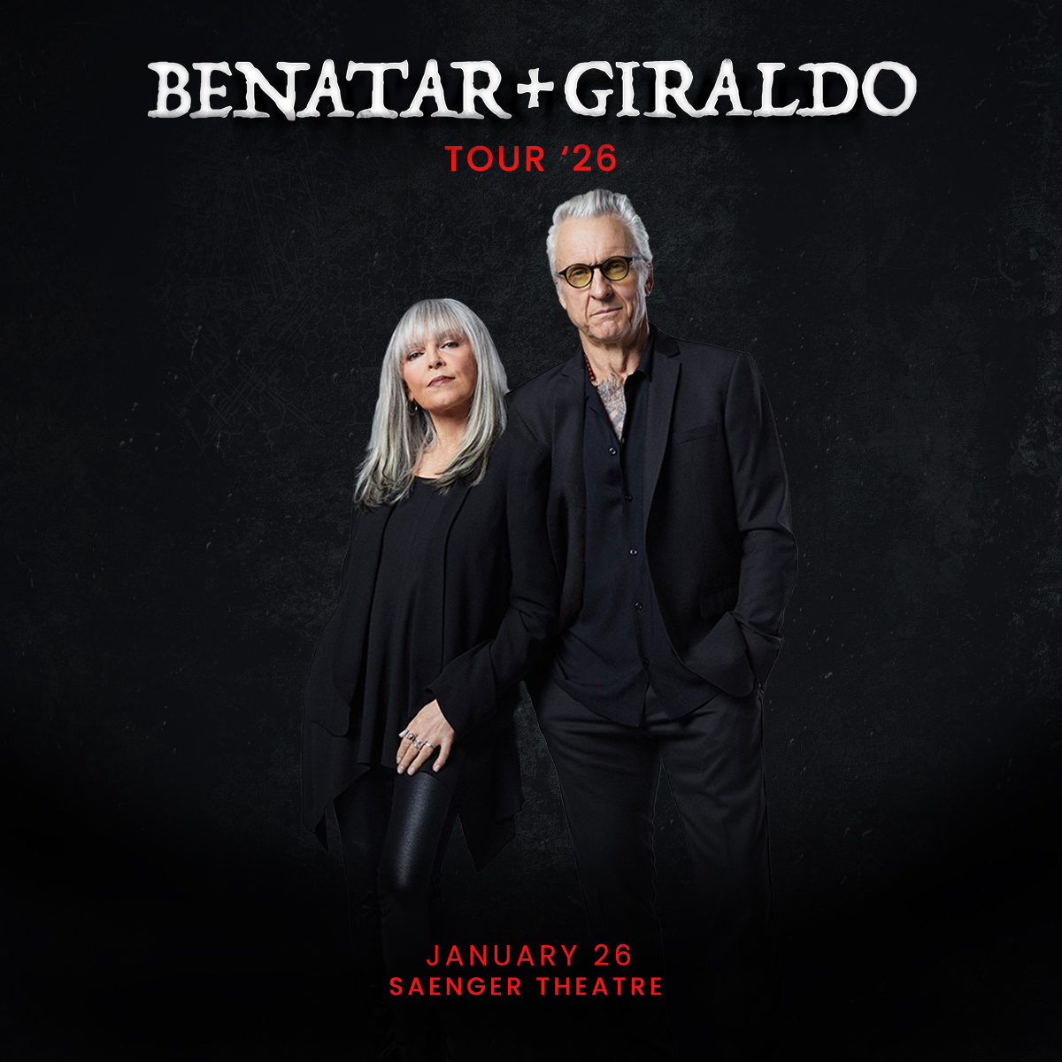 Pat Benatar and Neil Giraldo live at Saenger Theatre
