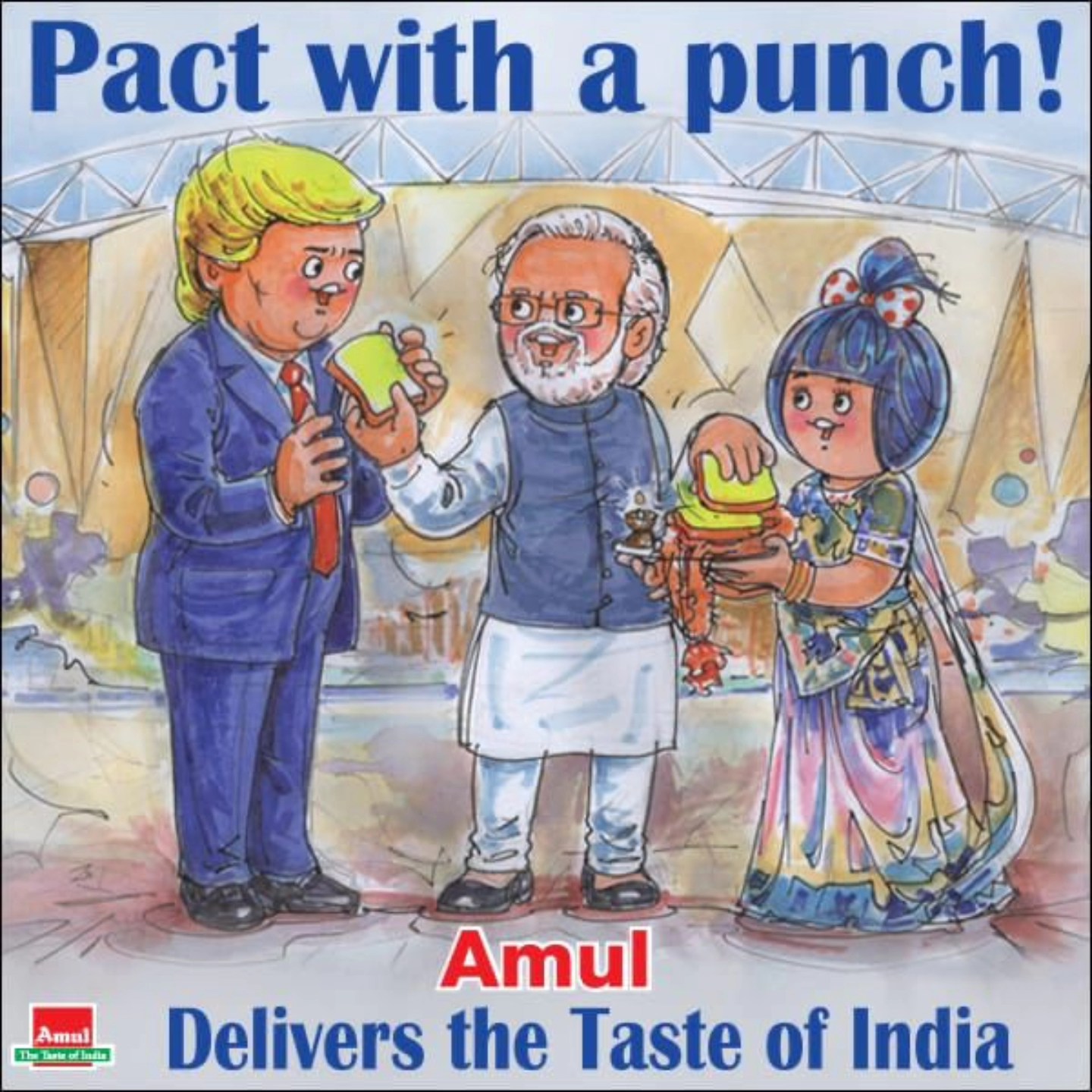 Amul - Amul Topical: India signs a historic trade deal... | Facebook