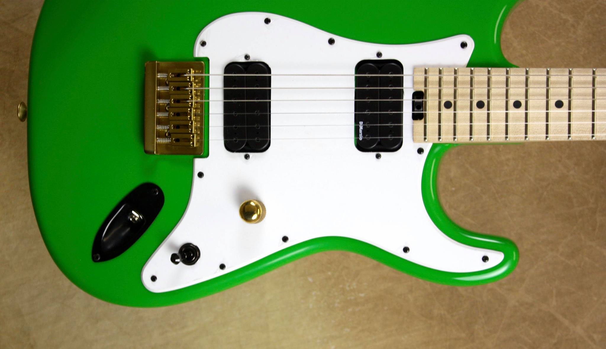 Custom Charvel guitar inspired by Steve Vai