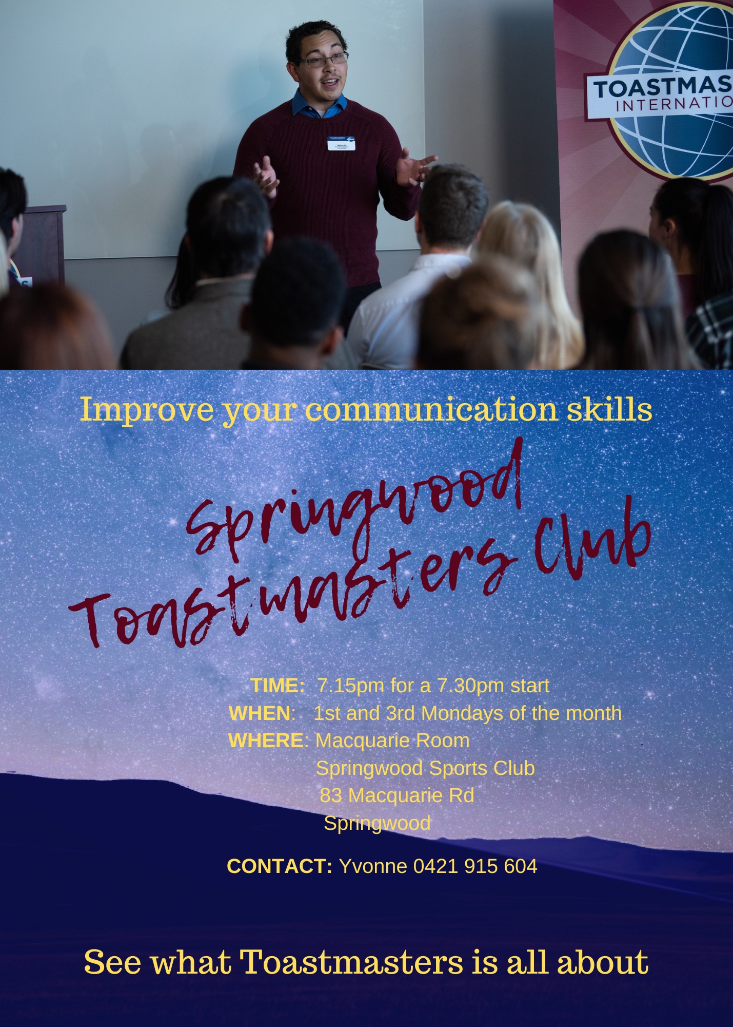 Springwood Toastmasters | Springwood NSW