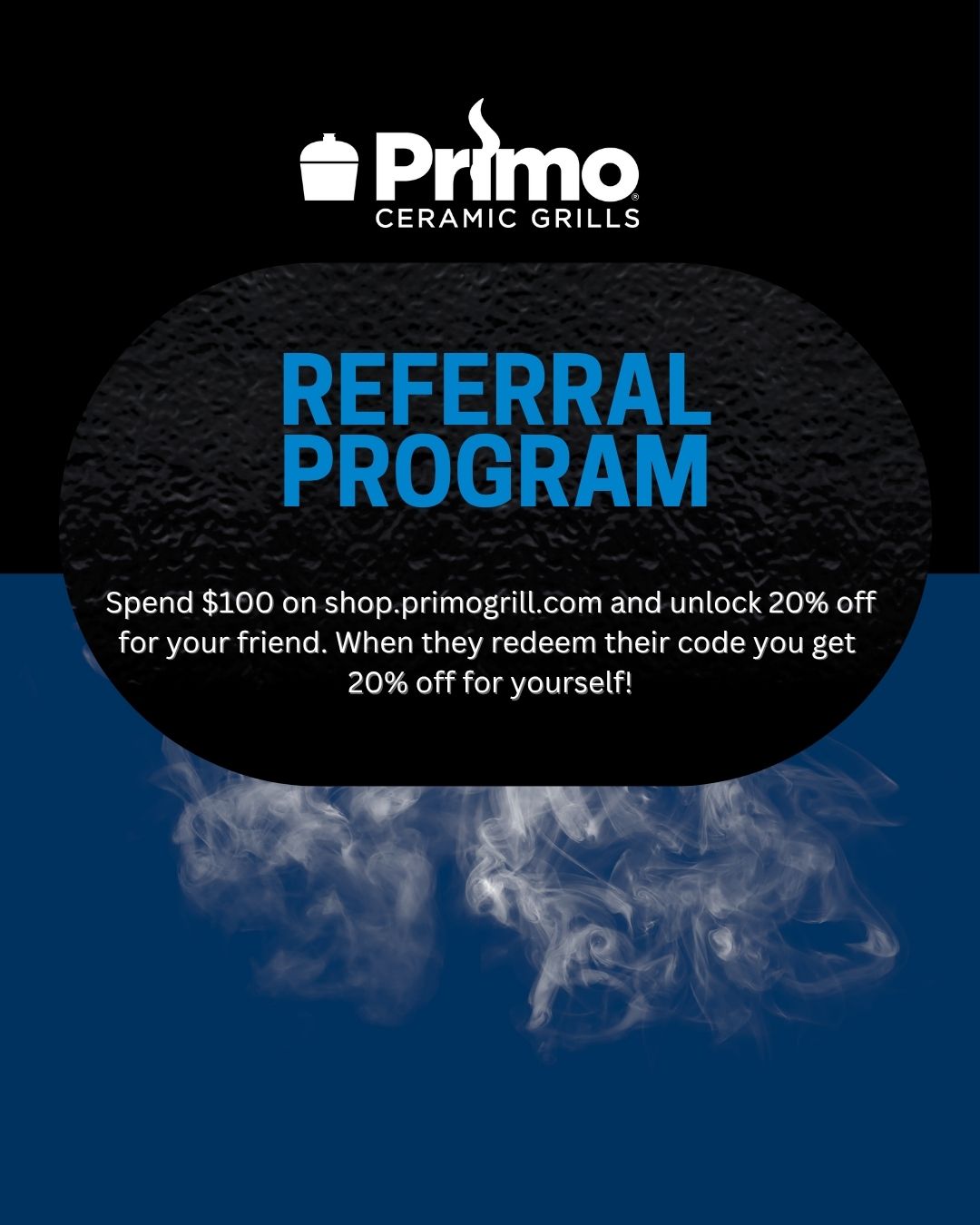 Primo - Introducing the Primo Referral Program! If you spend $100 on ...