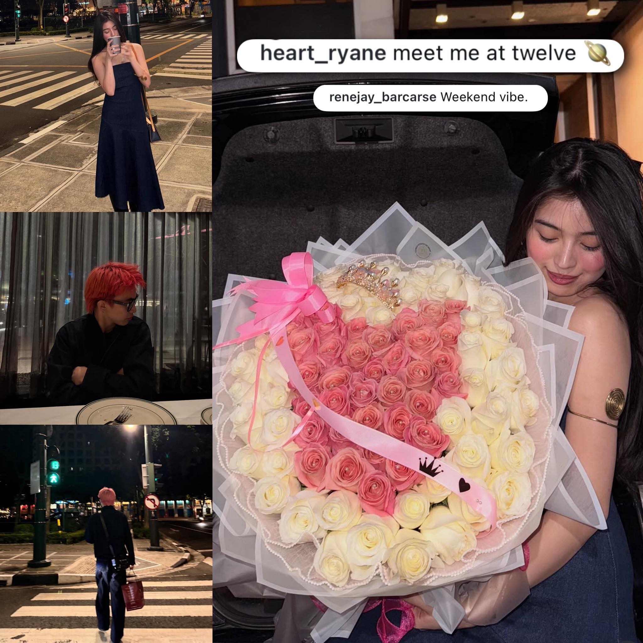 GG - DATE NIGHT 🖤 Honor of Kings’ Renejay Barcase and Filipina actress ...