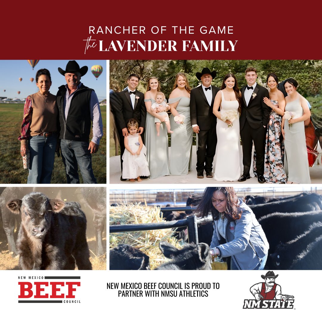 NM - Don't miss seeing the @nmbeef rancher family of the game, the ...