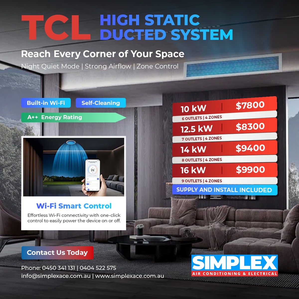 Simplex Air Conditioning and Electrical | Gold Coast QLD