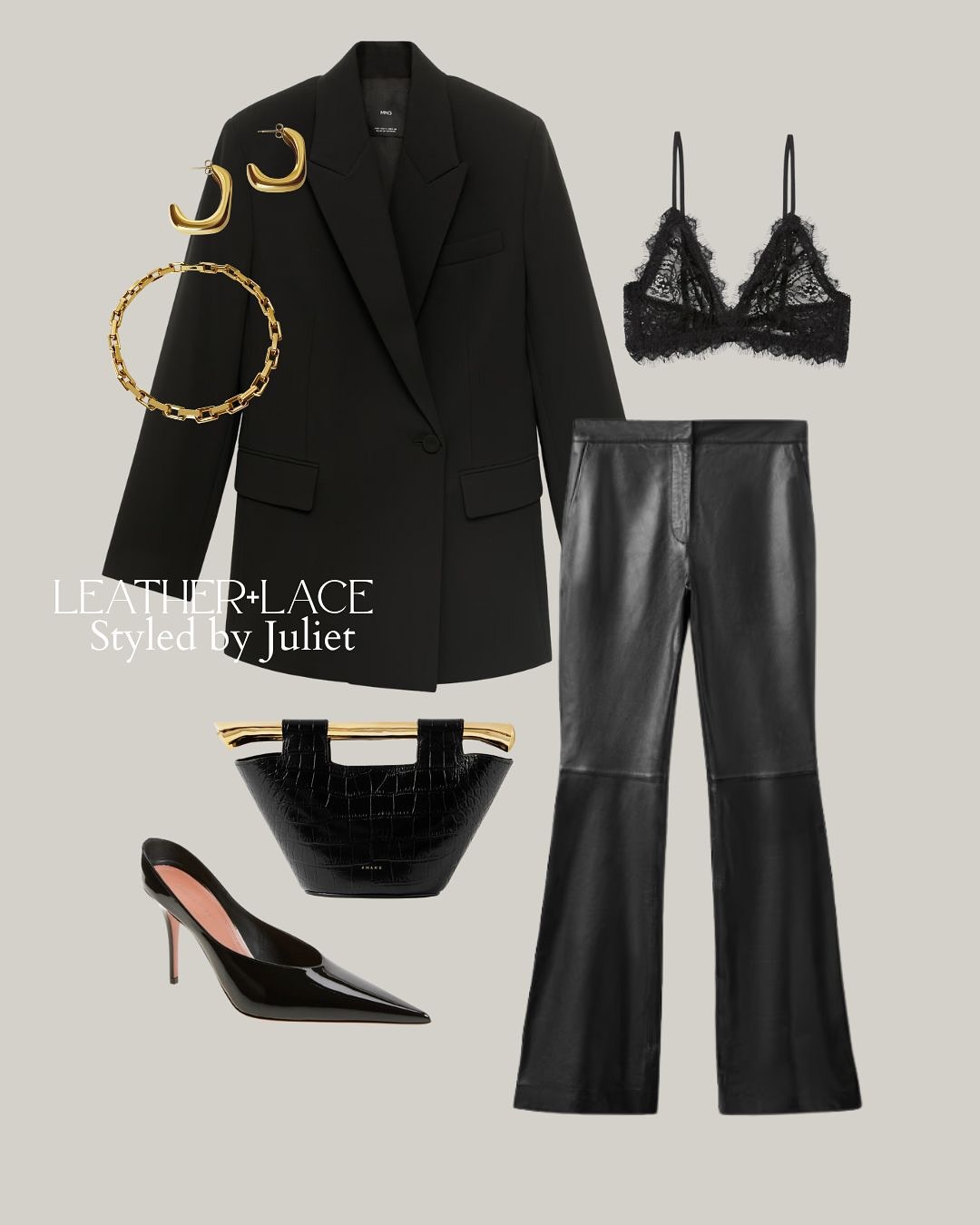 Leather & Lace: Fall 2025 trend • Here's how to get the look with