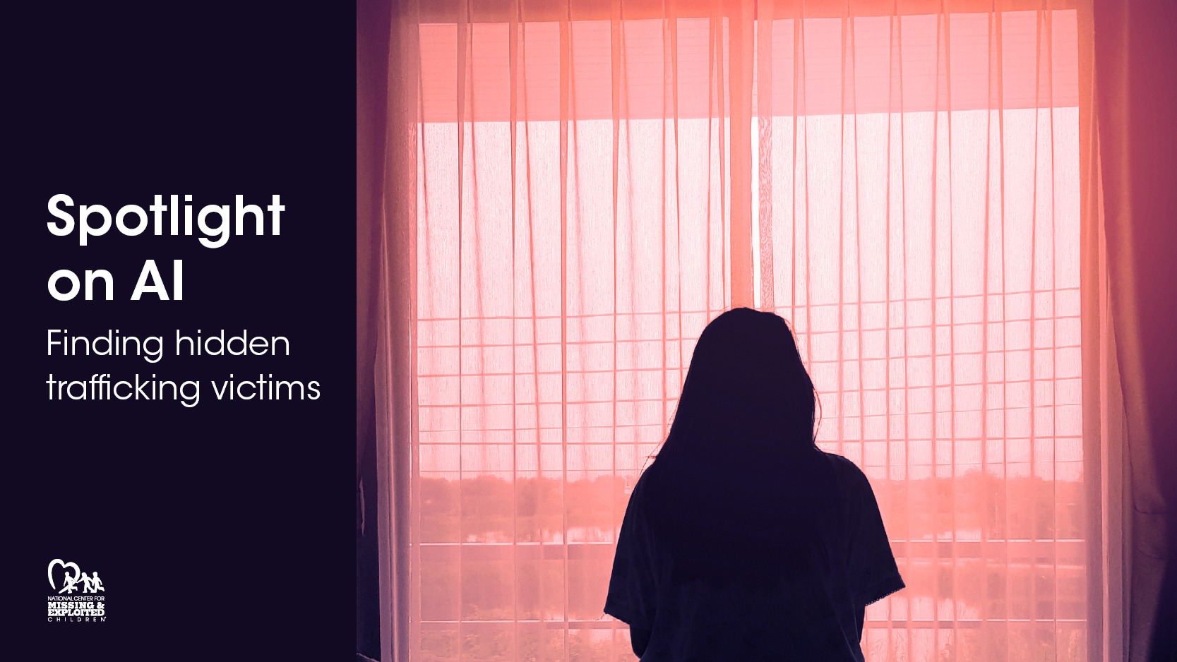 Children being sold by traffickers are often trapped behind a