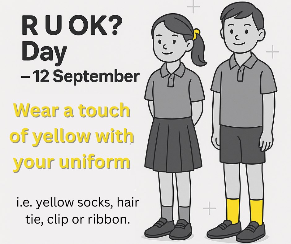 💛 R U OK? Day – 12... - St. Paul's Primary School, Mildura | Facebook