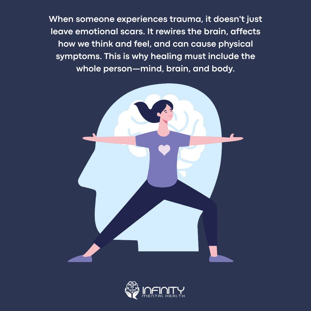 Infinity - Trauma doesn't just live in our memories—it reshapes how our ...
