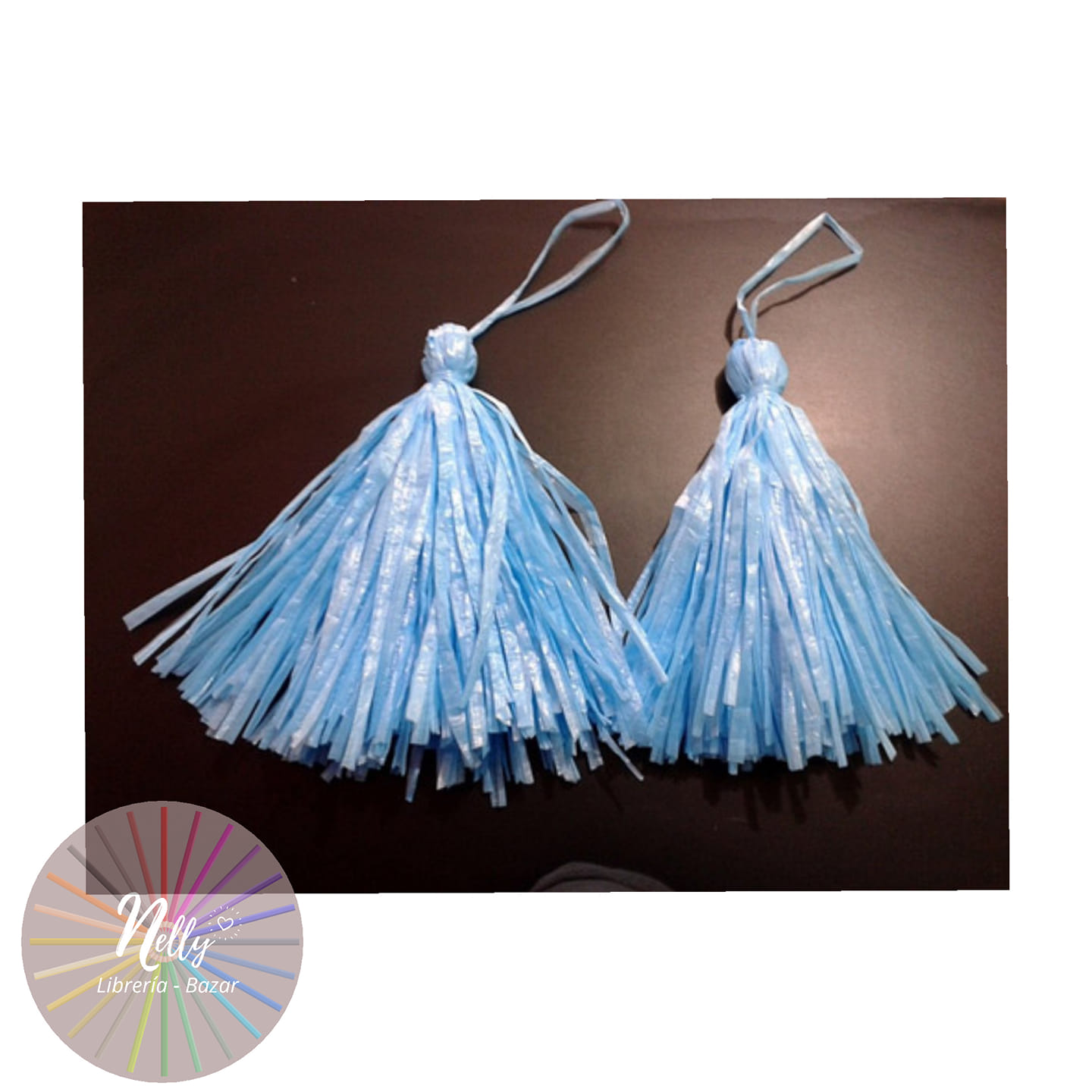 🔅 Pompones de Rafia 🤩👌🏼... - Librería - Bazar 