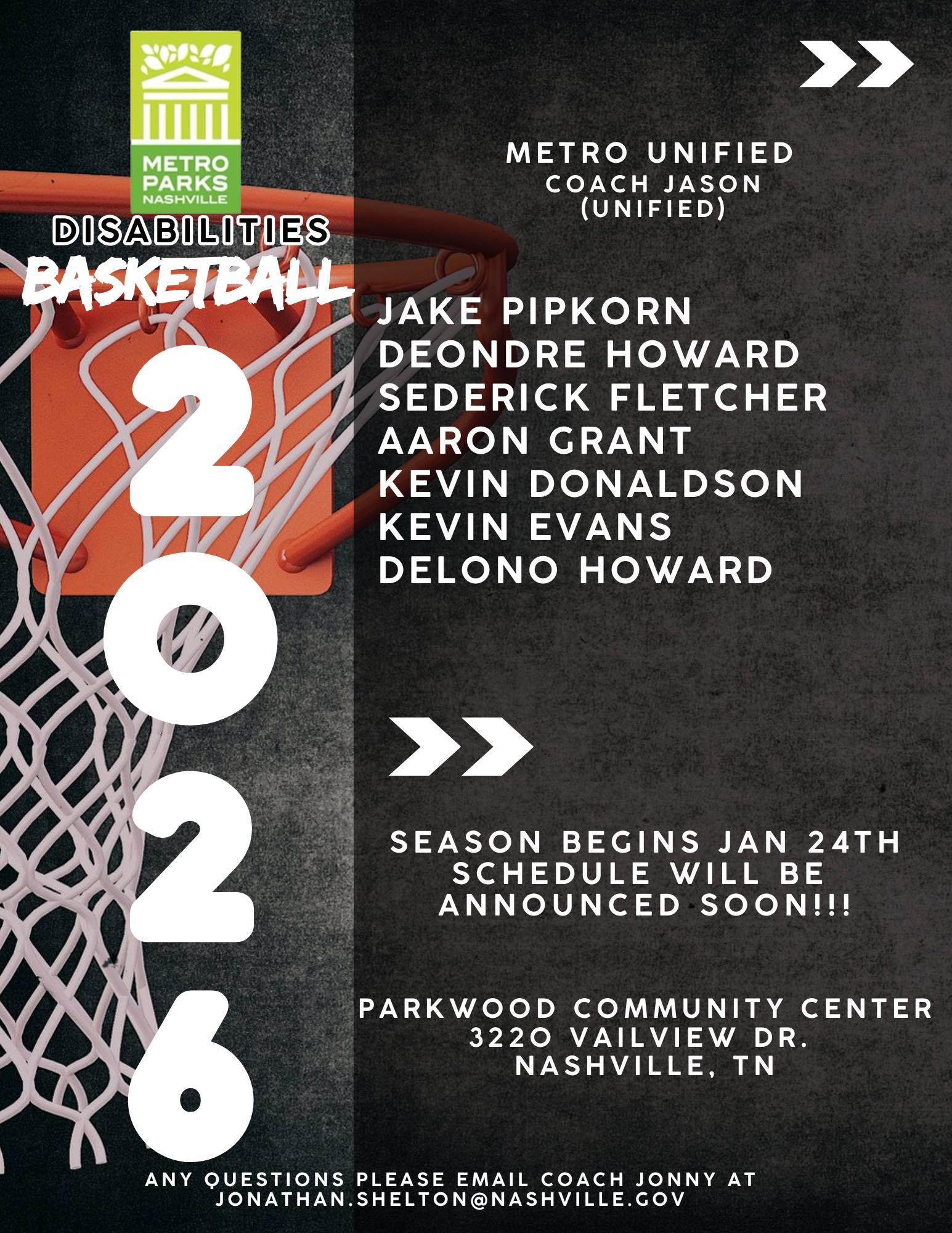 The Metro - Team Metro Unified Roster for the 2026 Basketball season ...
