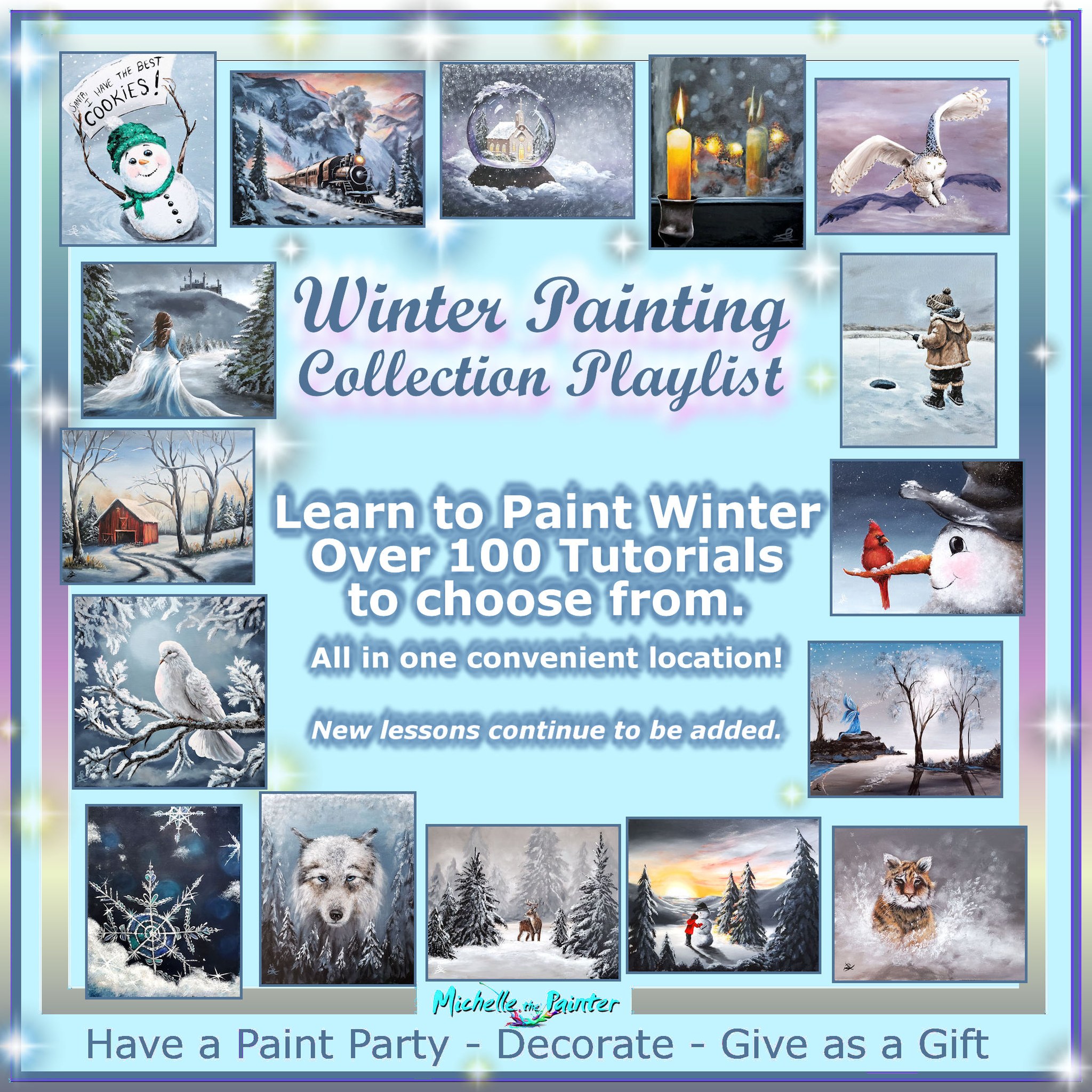Michelle - WINTER Playlist Collection with over 100 Winter Acrylic ...