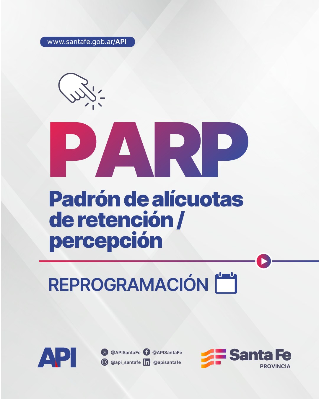 API Santa Fe - 👉PARP👈 Padrón de alícuotas de... | Facebook