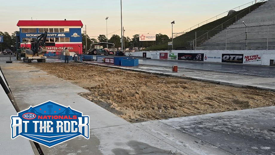 NHRA - Major updates continue at Rockingham Dragway ahead of first ...