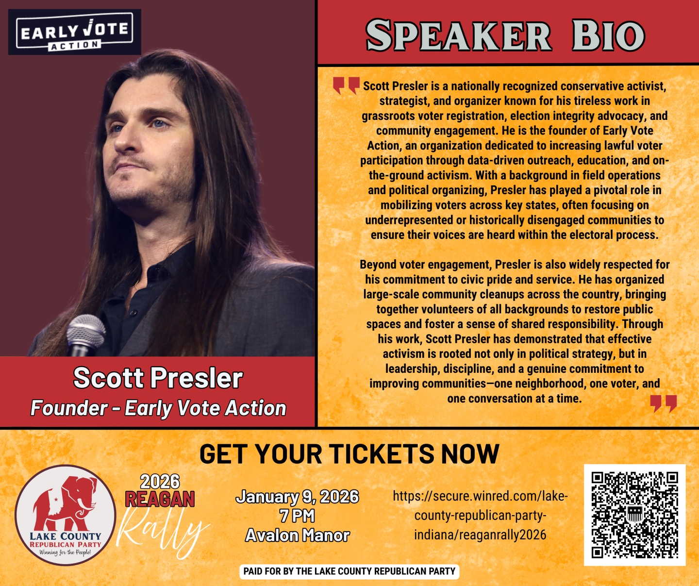 CONFIRMED speakers for the... - Lake County Republican Party | Facebook