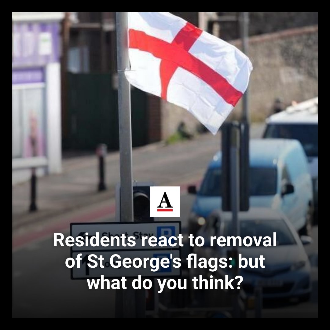 The Argus - St George's flags and Union Jacks have been... | Facebook