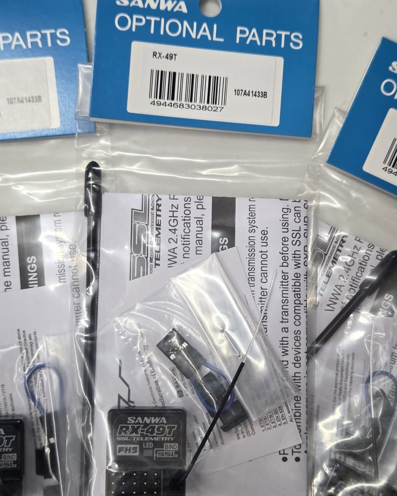 🥳SALE🎉Sanwa👍RX-49T FH5 Receiver For M17,MT-5,MT-R