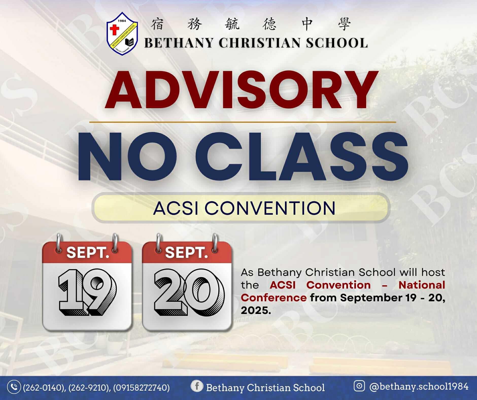 Bethany Christian School - Congratulations to our BCS Senior High ...
