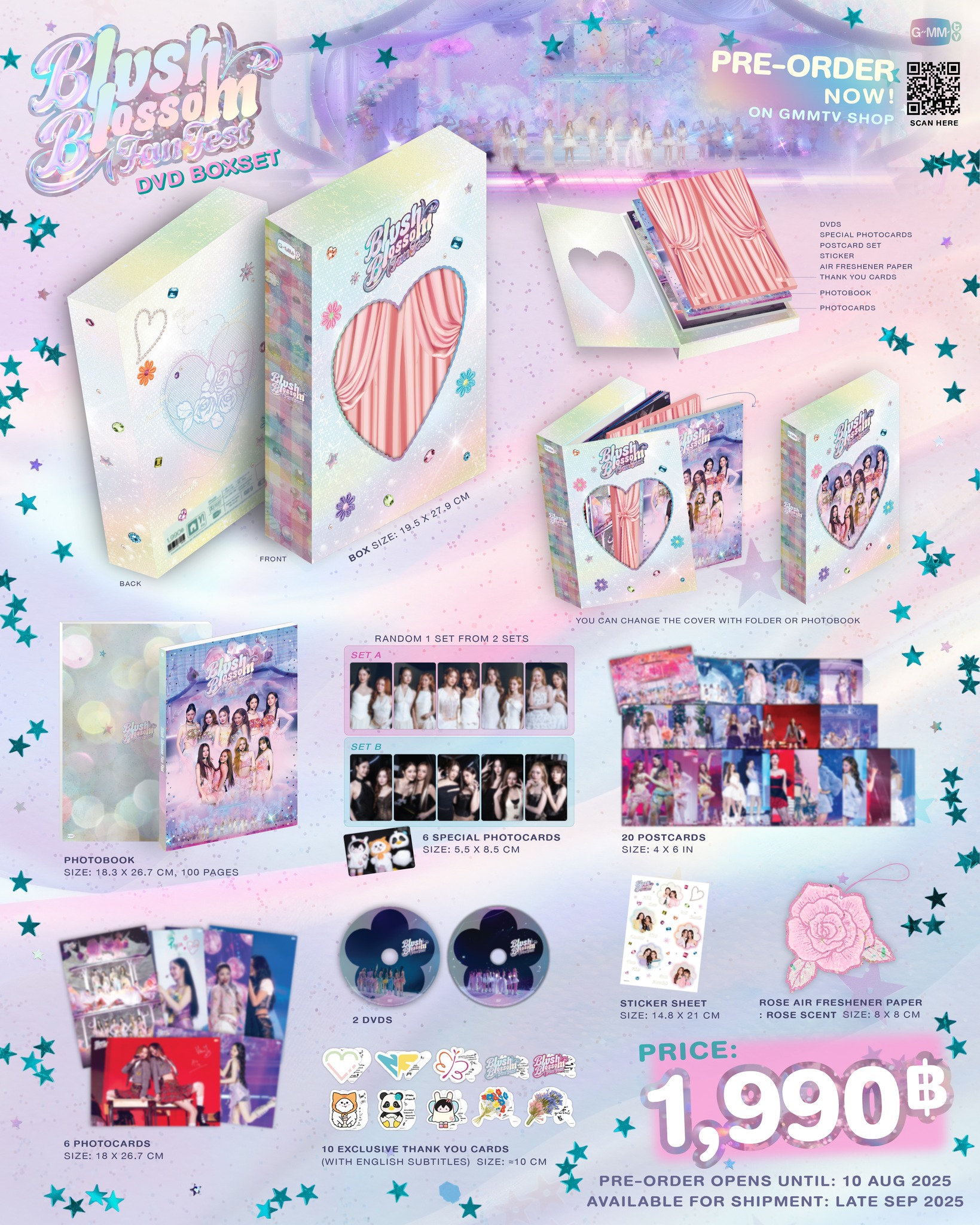 PRE-ORDER NOW! DVD BOXSET BLUSH BLOSSOM FAN FEST ON GMMTV SHOP