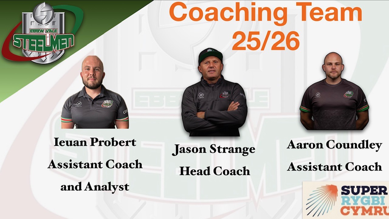 Ebbw Vale RFC - Coaching Setup 2025/26 Jason Strange has... | Facebook