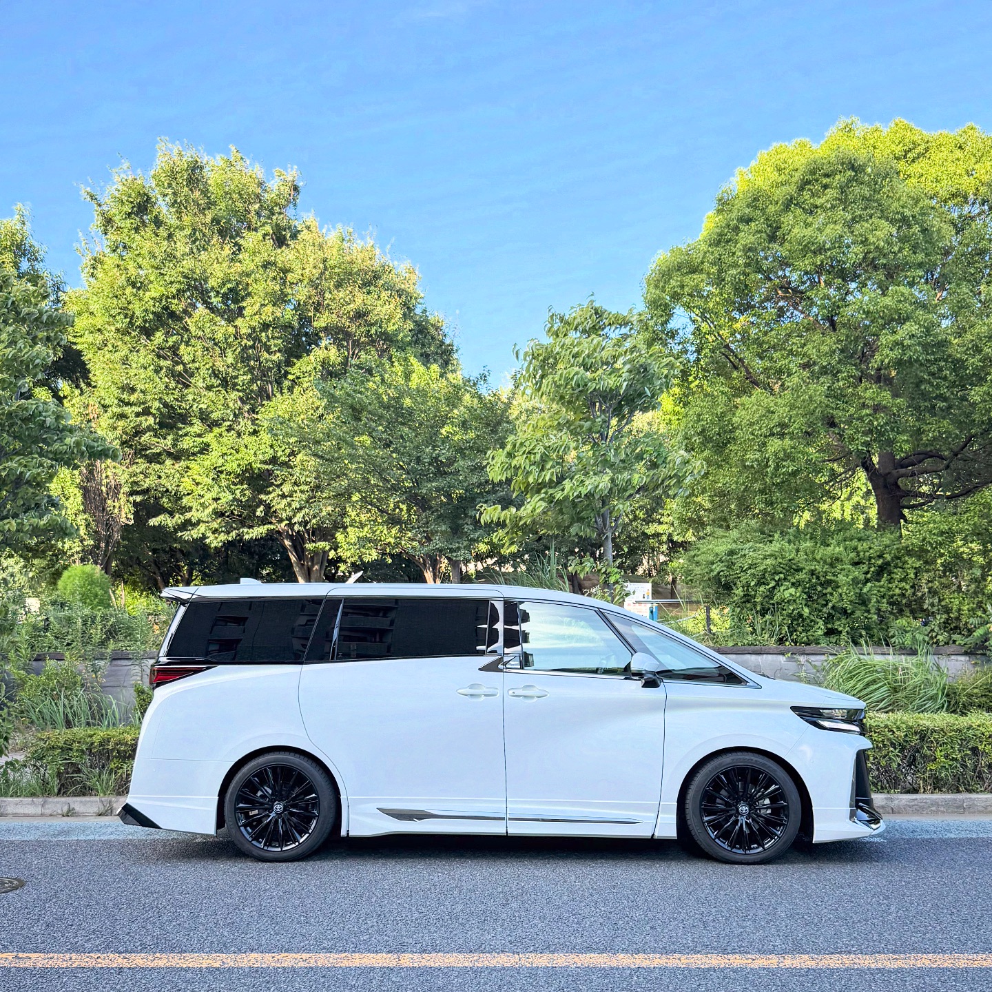今回のヴェルファイアはHKS車高調でローダウン‼️ 毎度modelista