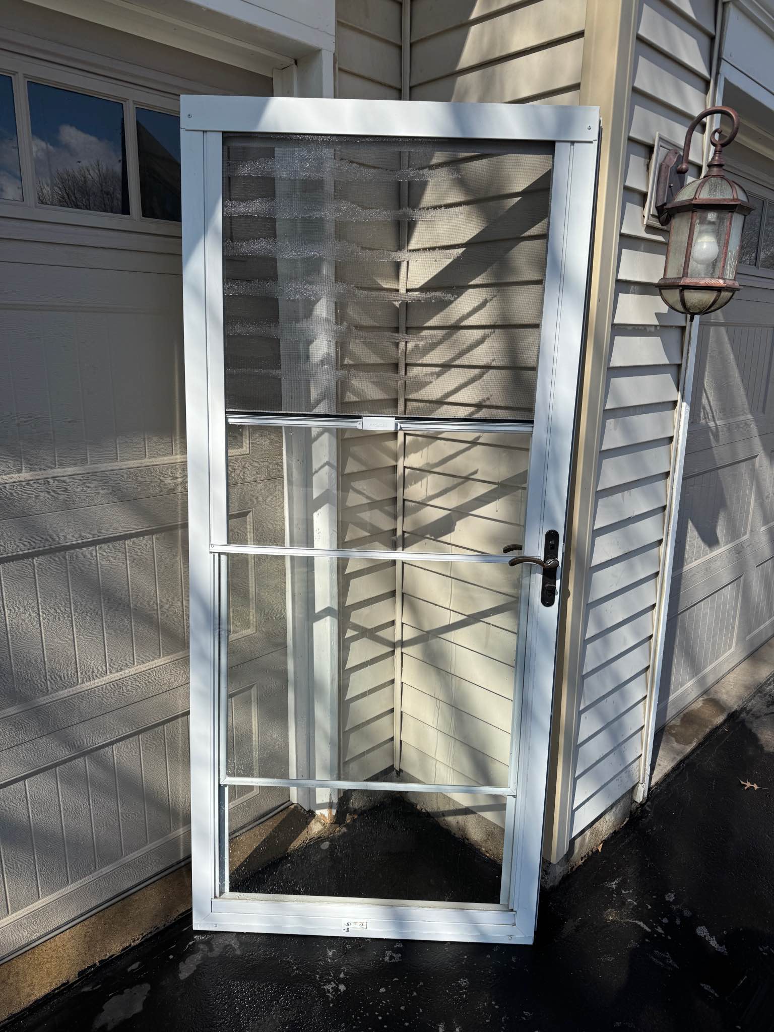 Andersen 3000 Series Full View Retractable Screen Storm Door - Home