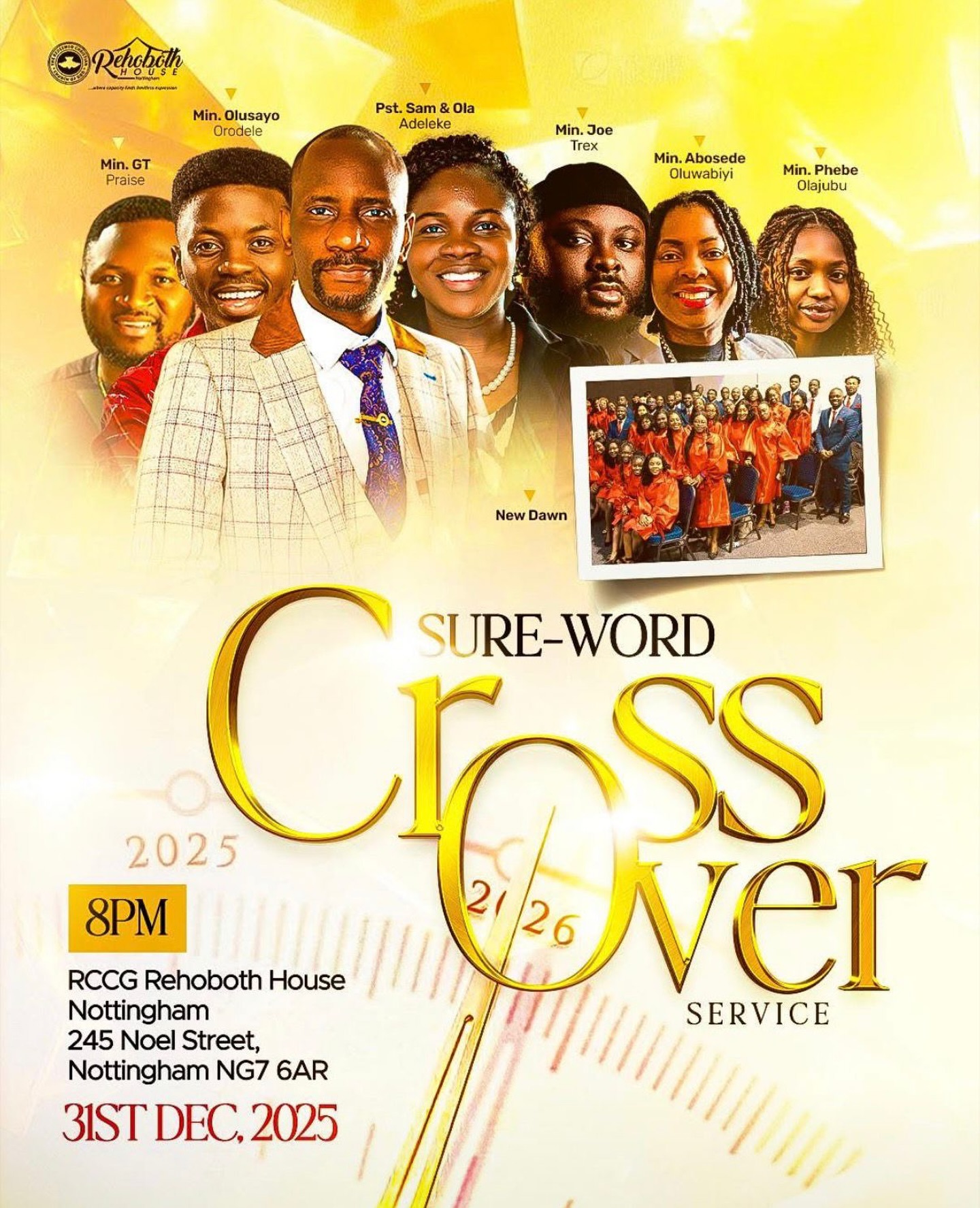 RCCG - We are crossing over with a SURE WORD! From 2025 into 2026 — not ...