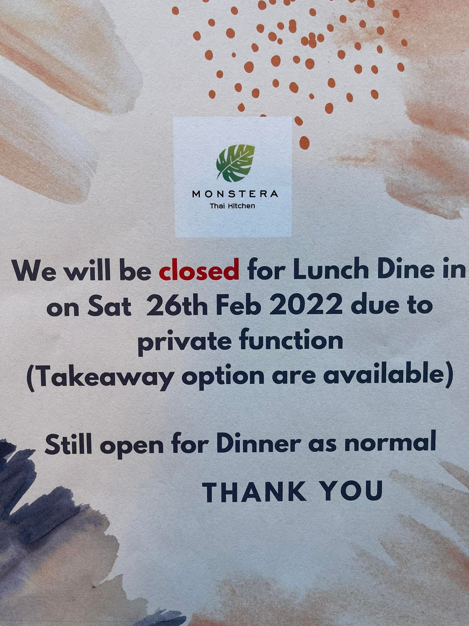 Monstera Thai Kitchen | Perth WA