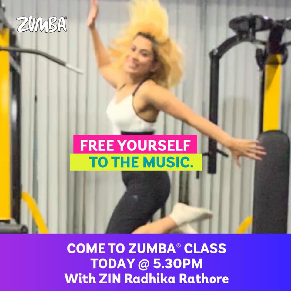 Zumba fitness with radhika rathore