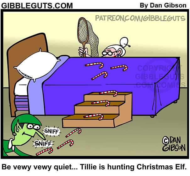 Gibbleguts - Hunting Santa's Christmas Elf. 🧝 #Christmas #Holidays # ...