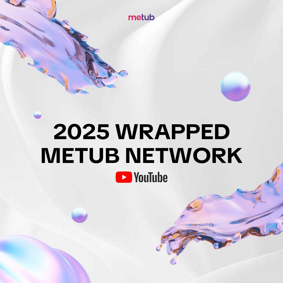 METUB Network - METUB NETWORK – 2025 WRAPPED ON YOUTUBE... | Facebook