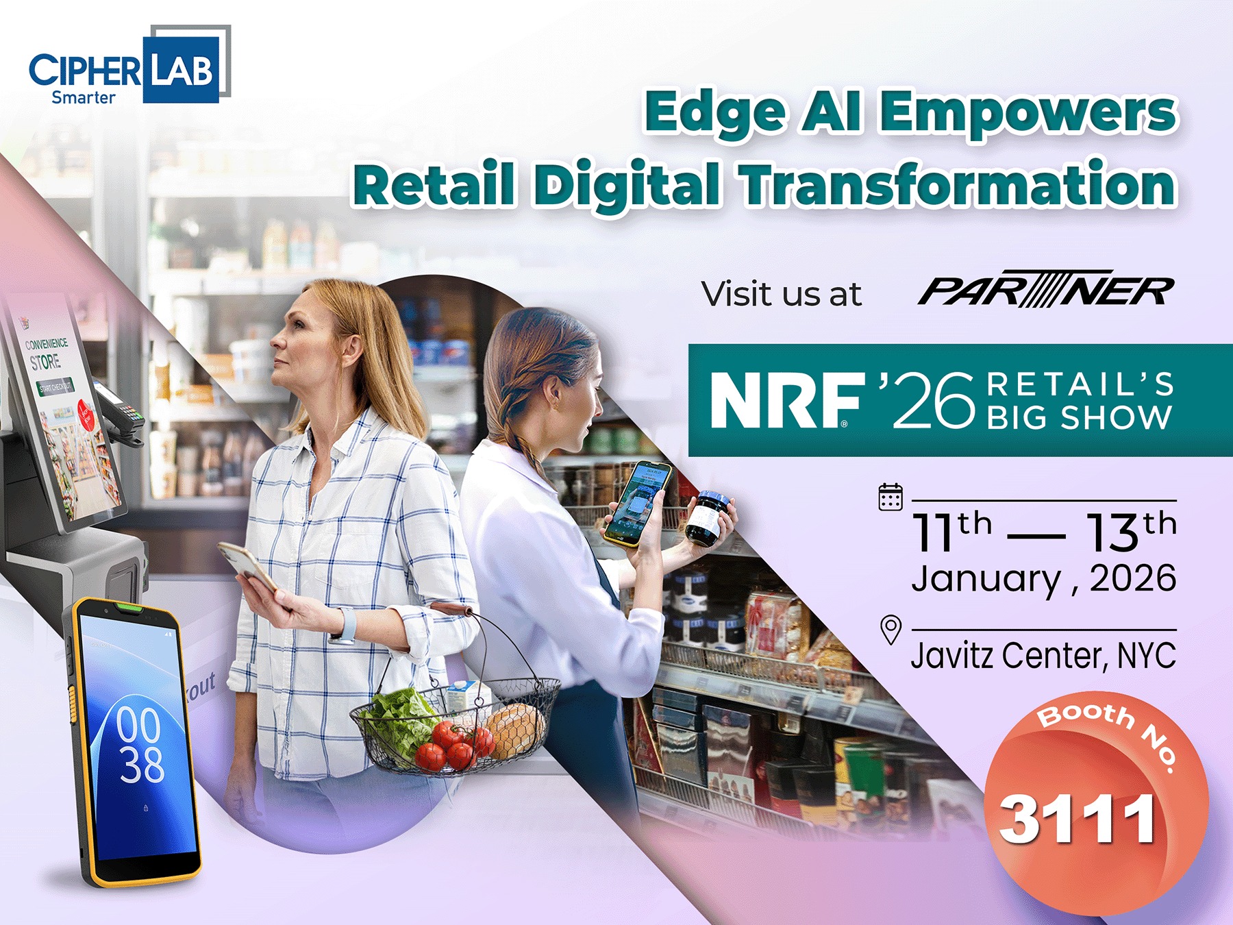 CipherLab - Are you planning to attend #NRF2026? As NRF 2026 approaches ...