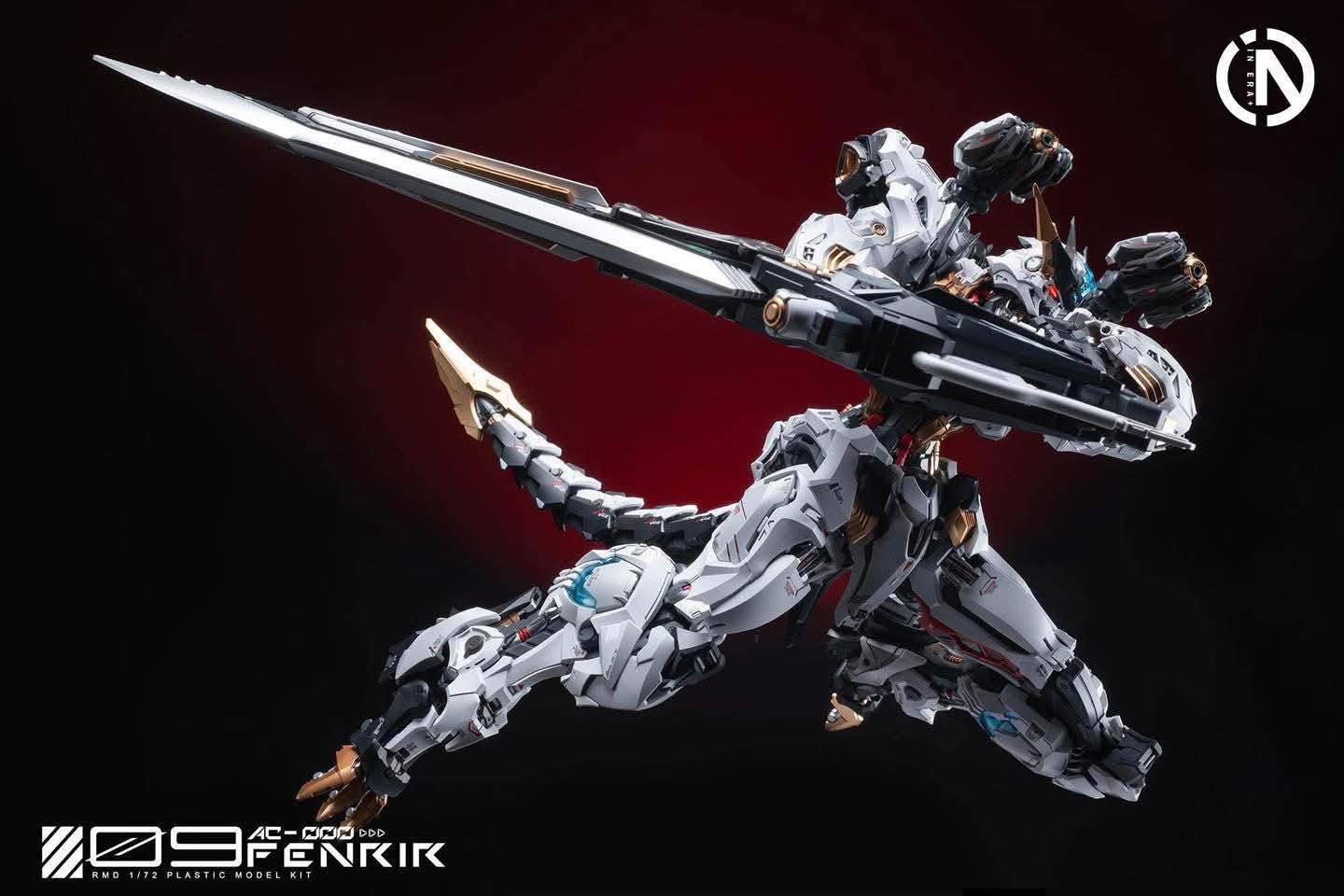 PRE-ORDER:💰IN-ERA RMD 1/72 FENRIR 30cm+ BEAST😱 FNR-009 Plastic