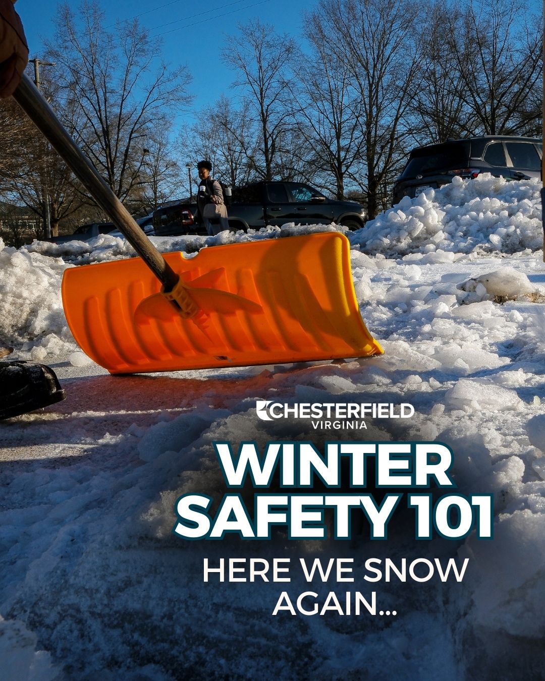 The weekend snow forecast is... - Chesterfield County Police | Facebook