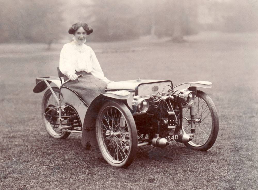 Morgan three-wheeler cyclecar production began in 1910