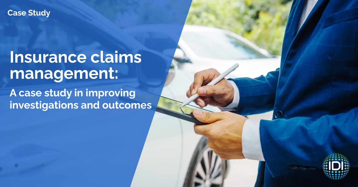 IDI - When handling 25,000+ claims a year, precision is... | Facebook