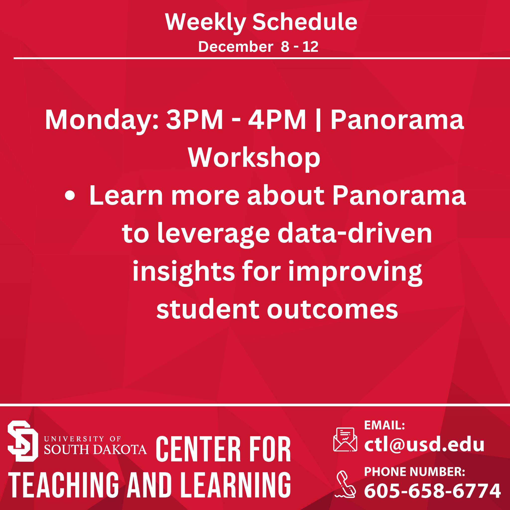 University of South Dakota - Center for Teaching and Learning added a ...