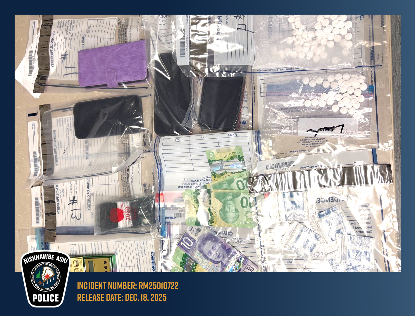 Nishnawbe-Aski - OXYCODONE, METHAMPHETAMINE SEIZED AMID SEARCH IN FORT ...