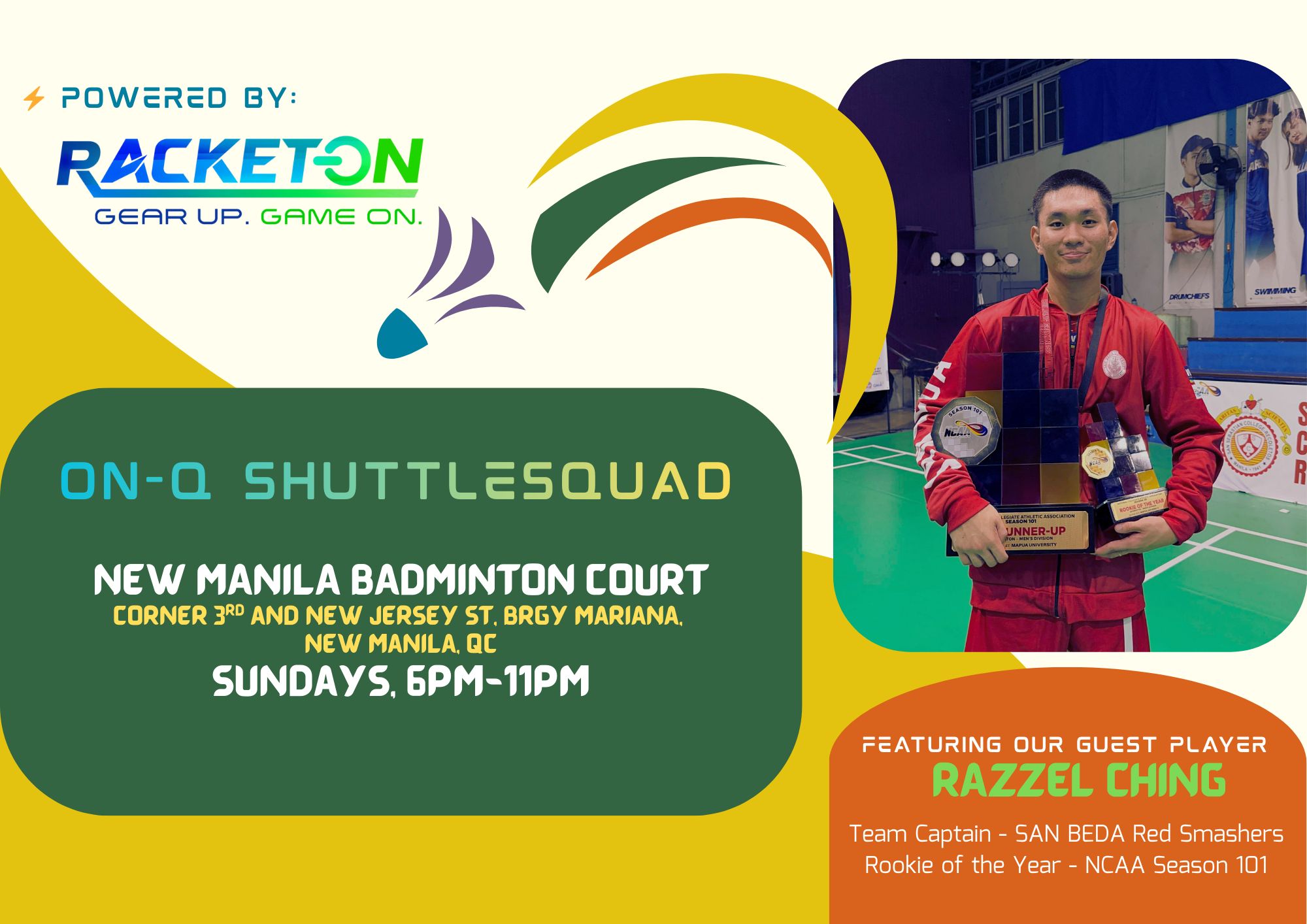 Racket-ON PH | Mandaluyong