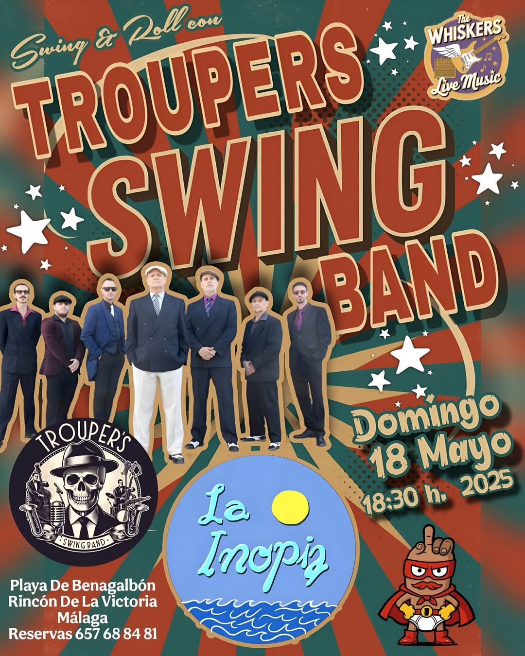 Troupers - ⚡️💥 La Inopia Chiringuito 1️⃣8️⃣ de mayo⚡️💥 Tras la ...