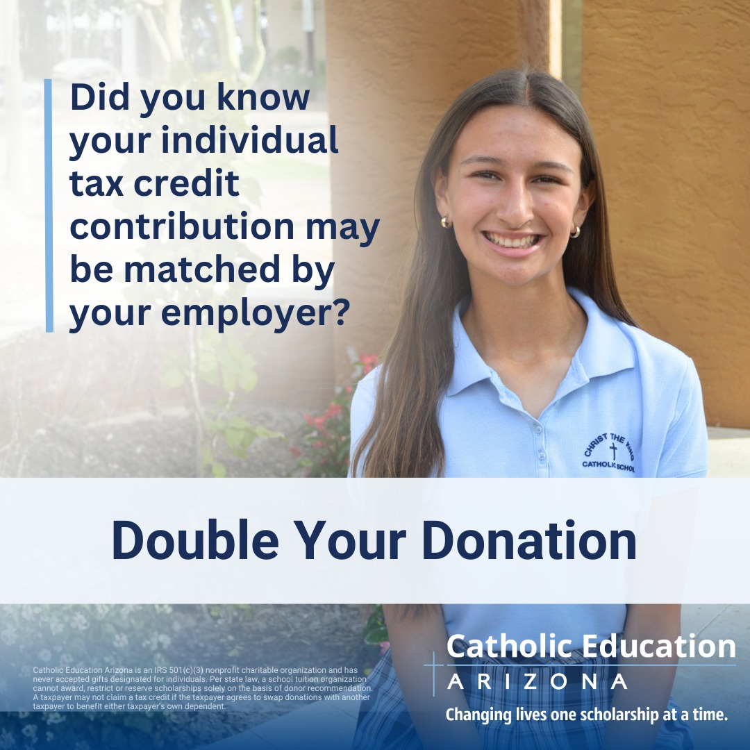 Your contribution is changing... - Catholic Education Arizona | Facebook