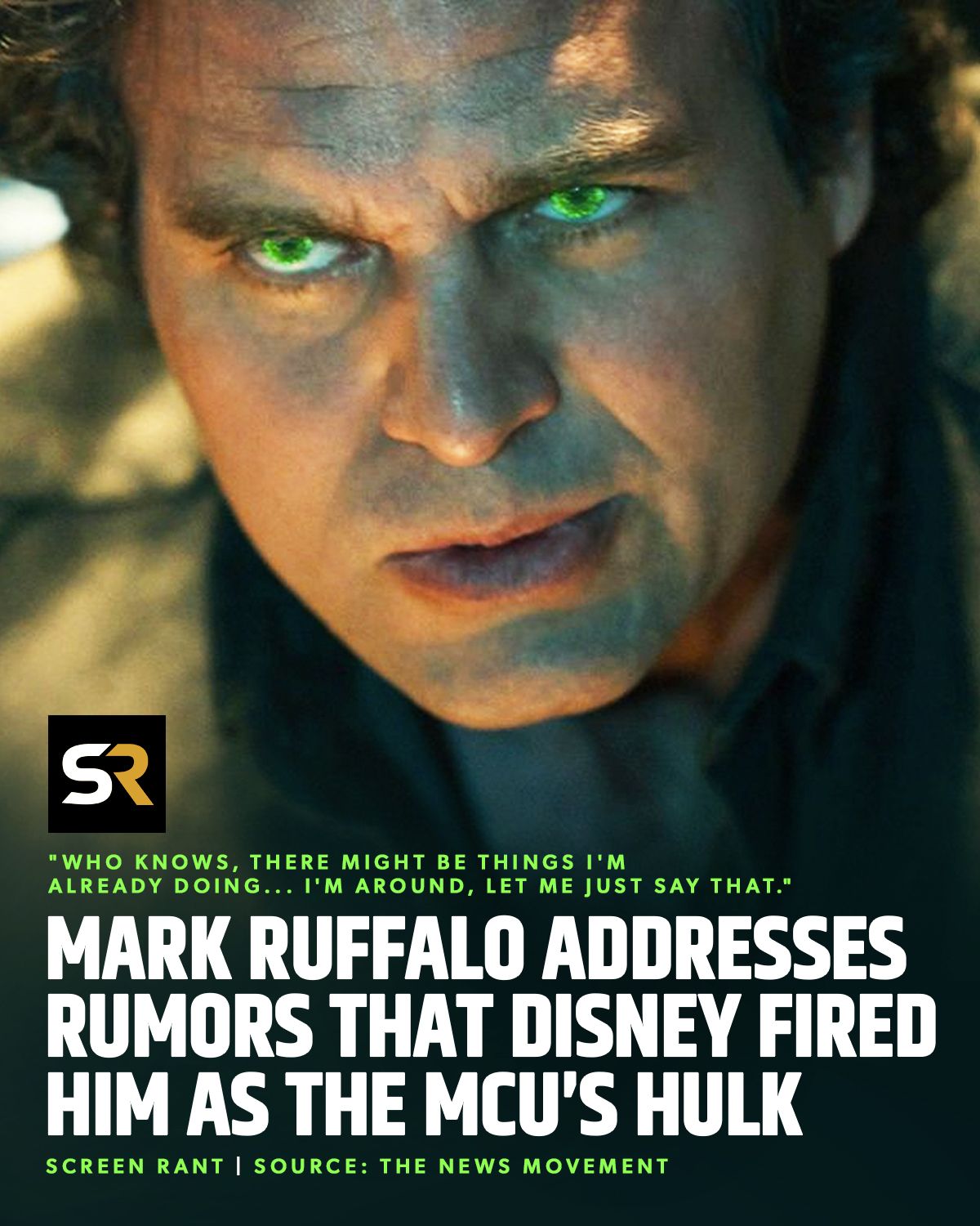 Screen Rant - Following rumors that he has been fired by... | Facebook