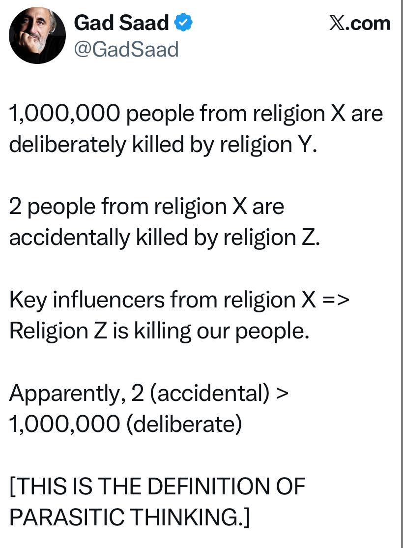 Gad Saad | Facebook