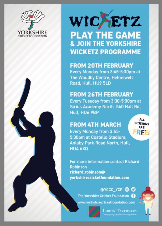 The Yorkshire - Wicketz...is....coming...to...HULL 🙌🏼 🙋🏻‍♂️🙋🏽‍♀️boys ...