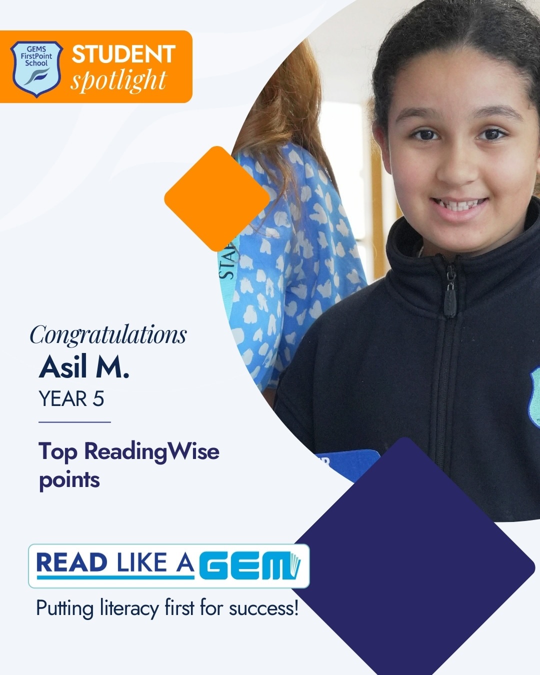 Congratulations to... - GEMS FirstPoint School - The Villa | Facebook