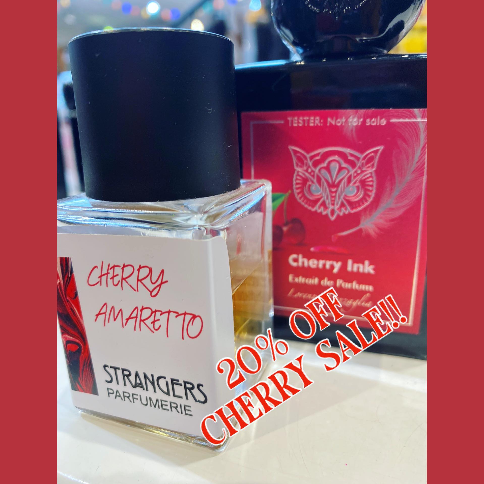 We're having a #cherry sale to celebrate the warm weather! 20% off